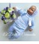 Conjunto bebe punto azul